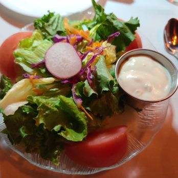 Rae and Jerry's Steak House - Not very fresh salad - Steakhouses Near Me - Winnipeg, Manitoba