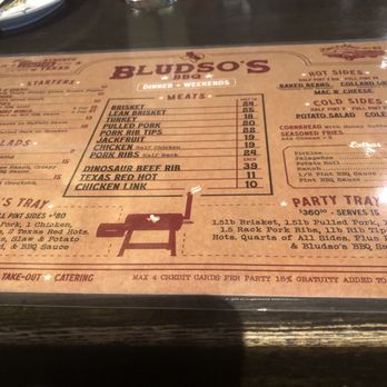 Bludso's BBQ - Menu - Barbeque Near Me - Los Angeles, California