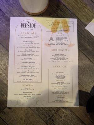 Menu photo 5 Beeside Balcony Del Mar, CA