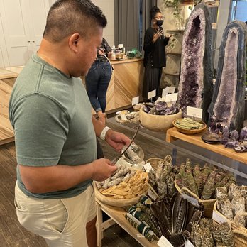 Modern Mystic Shop - Found and bought a sage smudge stick, a turkey feather and an abalone shell. - Spiritual Shop Near Me - Atlanta, Georgia