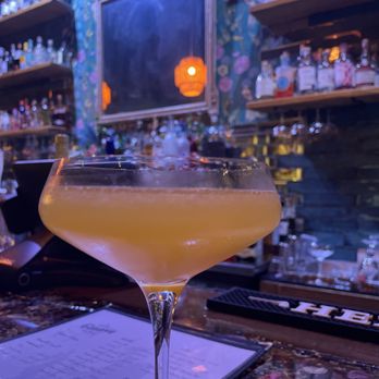 Celona Restaurant & Gin Lounge - Think it was called the aftermath. Basil honey goodness! - Tapas/Small Plates Near Me - West Palm Beach, Florida