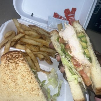 Brew-Bacher's Grill - Chicken avocado club (no bacon) - American Near Me - Baton Rouge, Louisiana