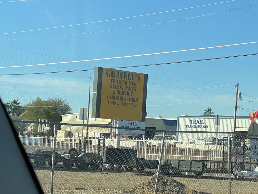GRAVELY TRAILER Updated August 2024 11241 E Apache Trl, Apache Junction, Arizona Trailer