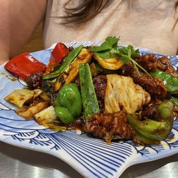 Kung Food Chu's AmerAsia - Garlic chicken
