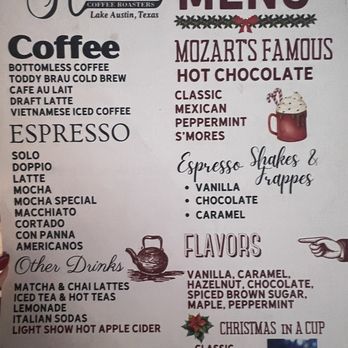Mozart's Coffee Roasters - Coffee & Tea Near Me - Austin, Texas