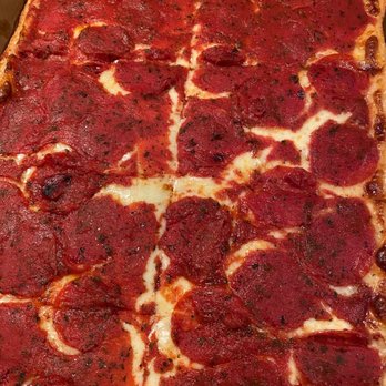 Santucci's Original Square Pizza and Bar - Pepperoni pizza - Pizza Near Me - Philadelphia, Pennsylvania Santucci's Original Square Pizza and Bar - Pepperoni pizza - Pizza Near Me - Philadelphia, Pennsylvania