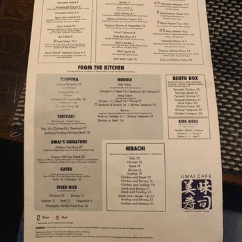 Umai Cafe - Appetizers, Soup & Salad, Hibachi, etc. - Sushi Bars Near Me - Clearwater, Florida Umai Cafe - Appetizers, Soup & Salad, Hibachi, etc. - Sushi Bars Near Me - Clearwater, Florida