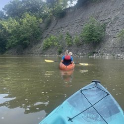 Kayak with dog