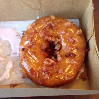 Duck Donuts - Glazed w/ bacon. - Donuts Near Me - Fairfax, Virginia