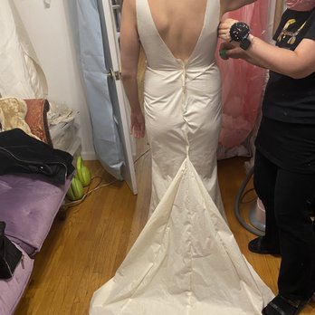 Mika Inatome Custom Bridals - The muslin fitting with Mika!! - Bridal Near Me - New York, New York