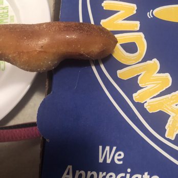 Bc Pizza - Hair baked into a breadstick - Pizza Near Me - Howard City, Michigan