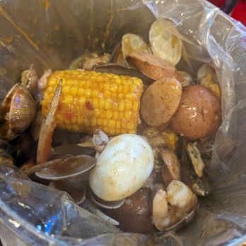 Asian N Cajun - My Son ordered the biggest thing in the menu for his Birthday - Cajun/Creole Near Me - Sacramento, California