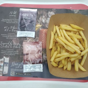 North Fish - Frytki z sosami - Fast Food Near Me - Kielce, Saskatchewan