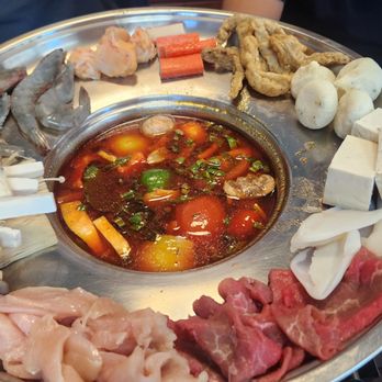 Lau Hai San - Beef Chicken Seafood Spicy Thai Medium Pot - Vietnamese Near Me - San Jose, California