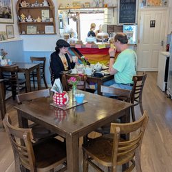 That Little Tea Shop In The Lanes - Cute and cozy. We were the last customers in there at the end...