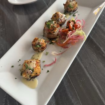 The Fish Hopper - Crabbed stuffed mushrooms - Seafood Near Me - Monterey, California
