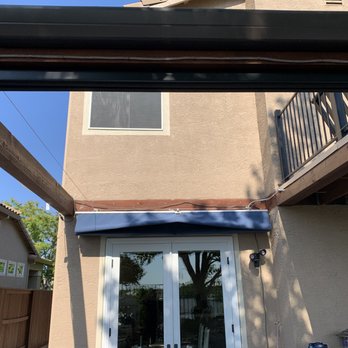 MasterMax Builders - Roman Shade-Open - Patio Coverings Near Me - Rocklin, California