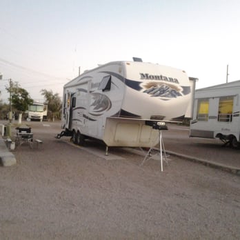 Las Cruces KOA - Site 67 with our 34 foot 5th wheel parked. Very level sites. - Campgrounds Near Me - Las Cruces, New Mexico Las Cruces KOA - Site 67 with our 34 foot 5th wheel parked. Very level sites. - Campgrounds Near Me - Las Cruces, New Mexico