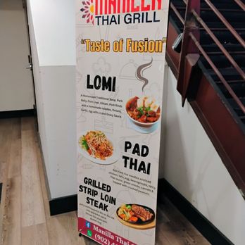 Manilla Thai Grill - Sign - Filipino Near Me - Halifax, Nova Scotia Manilla Thai Grill - Sign - Filipino Near Me - Halifax, Nova Scotia
