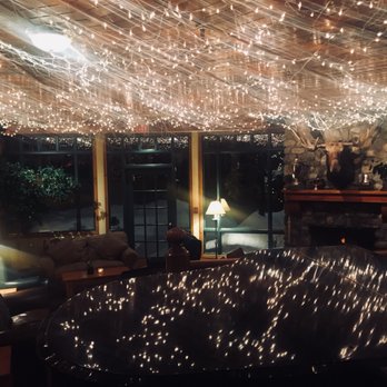 The Post Hotel Dining Room - The beautiful lounge outside of the Post dining room -wish I had a drink here! - Canadian (New) Near Me - Lake Louise, Alberta