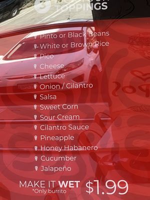 Menu photo 1 Baqba Mexican Grill Montclair, CA