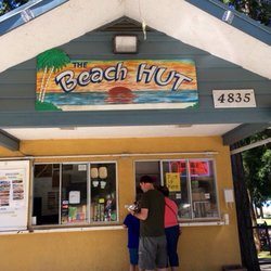 The Beach Hut - Pull over to try the beach hut's summer treats, right beside willingdon beach