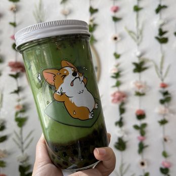 The Moo Bar - Matcha milk tea - Desserts Near Me - Seattle, Washington