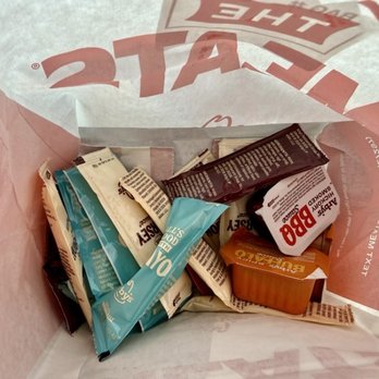 Arby's - They did not hold back on my sauces requests! It's like an early trick-or-treat! - Fast Food Near Me - Ellicott City, Maryland Arby's - They did not hold back on my sauces requests! It's like an early trick-or-treat! - Fast Food Near Me - Ellicott City, Maryland