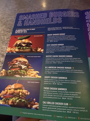 Menu photo 5 Dave & Buster's Carlsbad Carlsbad, CA