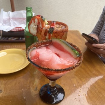 Lago Mariscos - Spicy watermelon margarita - Seafood Near Me - Sugar Land, Texas Lago Mariscos - Spicy watermelon margarita - Seafood Near Me - Sugar Land, Texas