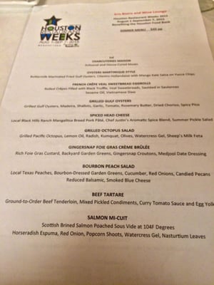 Menu photo 4 Le Bistro Houston, TX