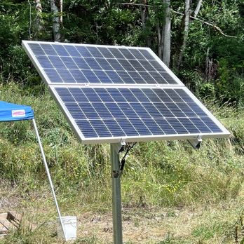 RPS Solar Pumps - Another photo of the awesome 200watt solar and mounting system. I only needed to dig the whole and add concrete. - Farming Equipment Near Me - Woodland, California