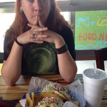 Jimmy Hula's - My daughter is practicing restraint as she patiently waits for me to take a pic. - Hawaiian Near Me - Altamonte Springs, Florida