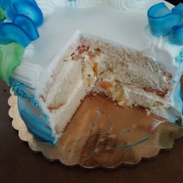 Tres Leches cake with fruits in the filling $20