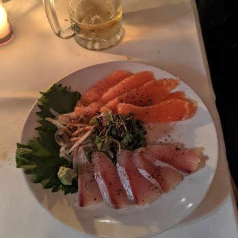 Dr. Clark - Took us an hour to get this sashimi combo and they used the wrong fish - Japanese Near Me - New York, New York
