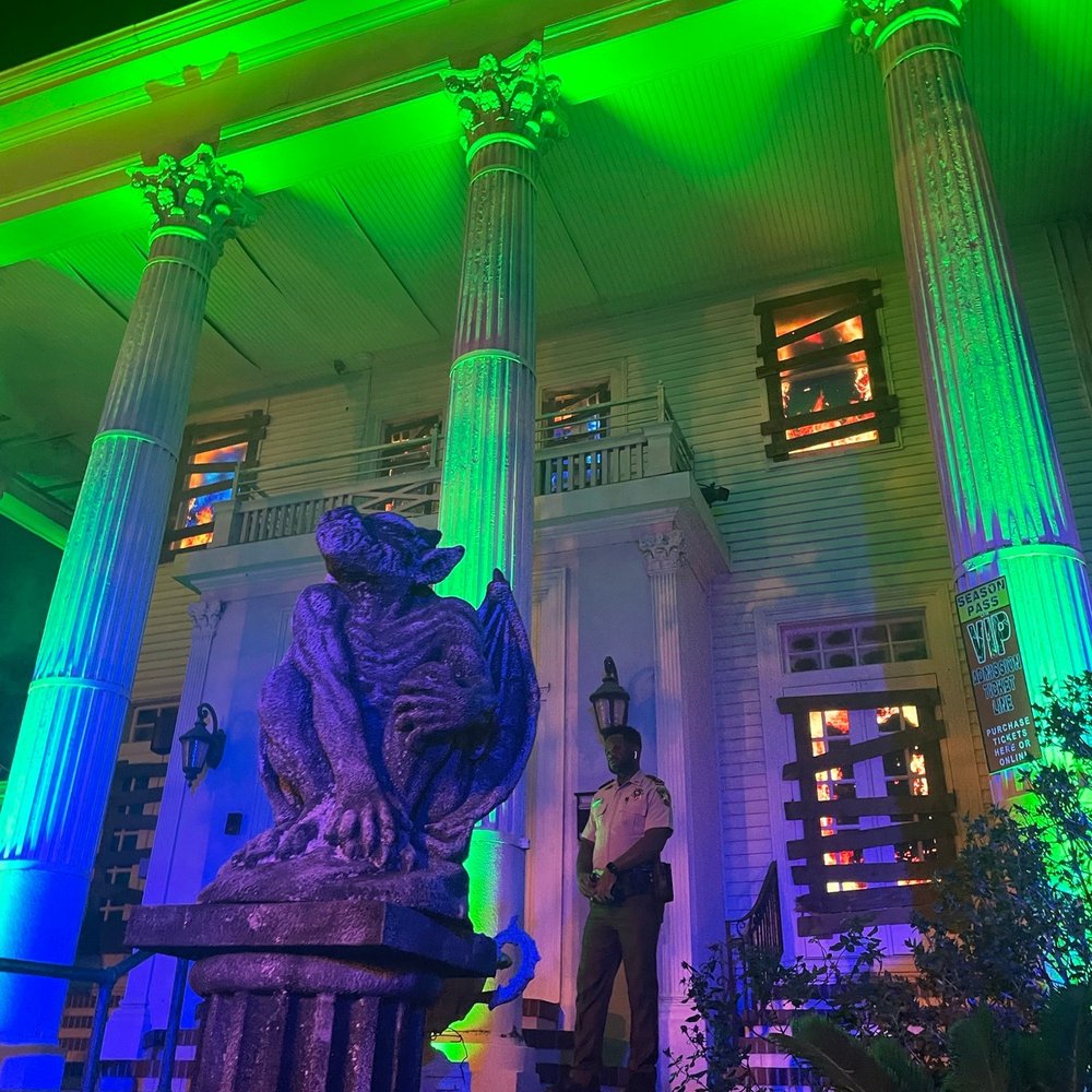 The Haunted Mortuary - Front entrance - Haunted Houses Near Me - New Orleans, Louisiana The Haunted Mortuary - Front entrance - Haunted Houses Near Me - New Orleans, Louisiana