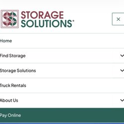 Tri-City Storage Solutions - Webpage of business