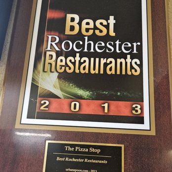 The Pizza Stop - Wall sign - Pizza Near Me - Rochester, New York