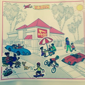 In-N-Out Burger - Finished artwork - Burgers Near Me - Cabazon, California