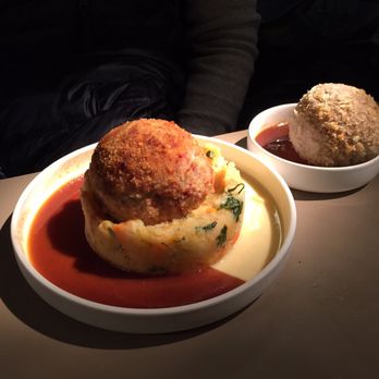 Balls & Glory - Mushroom and truffle meatball with "stoemp" - Belgian Near Me - Gent, VOV