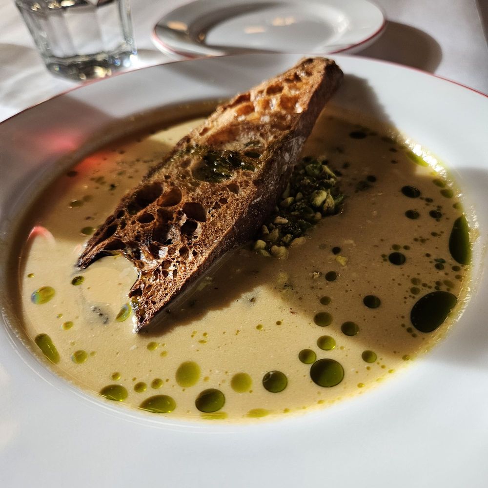 Le Parisien - Gazpacho soup - French Near Me - Oklahoma City, Oklahoma Le Parisien - Gazpacho soup - French Near Me - Oklahoma City, Oklahoma