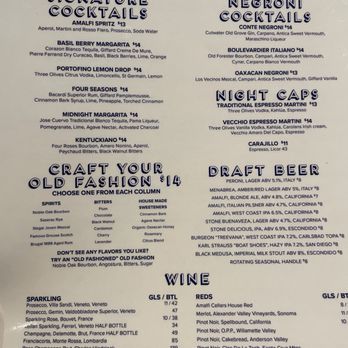 Amalfi Marina Bar - Bars Near Me - San Marcos, California
