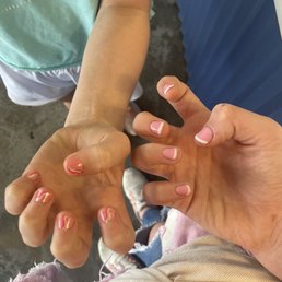 Regular set ok left; Gel set on right Regular set ok left; Gel set on right