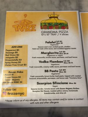 Menu photo 2 Traze Queens, NY