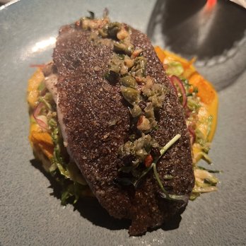 Bludorn - Flounder - great! - New American Near Me - Houston, Texas