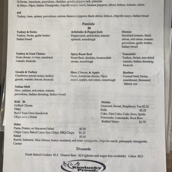 McKinley's Cafe - Paninis and kids menu - Delis Near Me - Shelbyville, Kentucky McKinley's Cafe - Paninis and kids menu - Delis Near Me - Shelbyville, Kentucky
