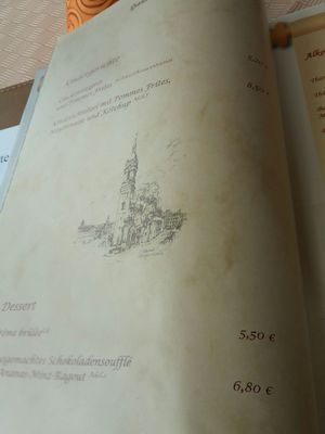Menu photo 7 Restaurant Haus Hainstein Eisenach, TH Menu photo 7 Restaurant Haus Hainstein Eisenach, TH
