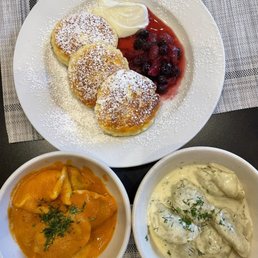 Ukrainian Cheese Pancakes