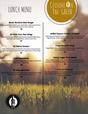 Menu photo 2 Cuisine On The Green Bloomfield, NJ Menu photo 2 Cuisine On The Green Bloomfield, NJ