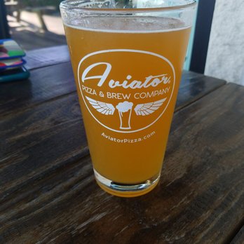 Aviator Pizza & Drafthouse - Hefeweizen - Pizza Near Me - Elgin, Texas